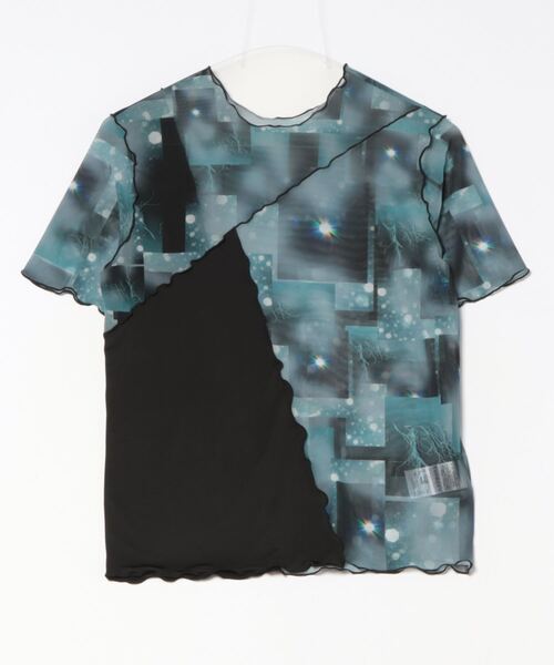 HARE（ハレ）の「【Fashionart Mag LADIES】2WAYシアータイトトップス（Tシャツ/カットソー・レディース・ブラック/ホワイト・FREE）」の7枚目の写真