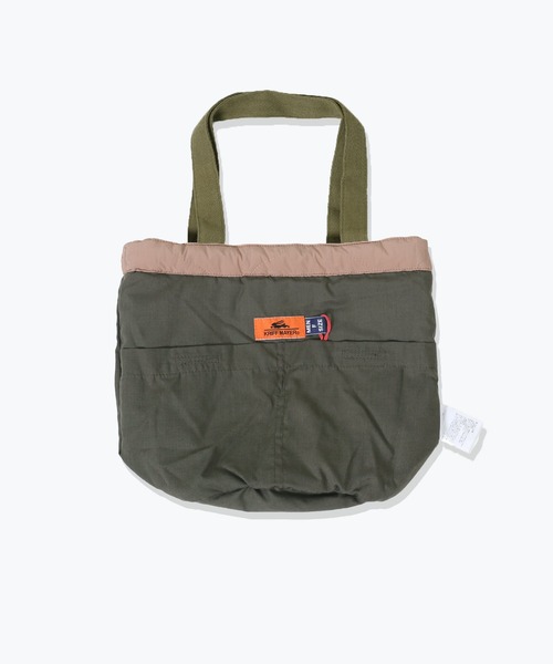 KRIFF MAYER（クリフメイヤー）の「スーベニア刺繍巾着バッグ（ショルダーバッグ・メンズ・パープル/キャメル/ブラック/ピンクベージュ/オリーブ/オフホワイト・FREE）」の19枚目の写真