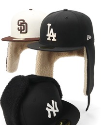 NEW ERA | ニューエラ キャップ  59FIFTY耳付き MLB(キャップ)