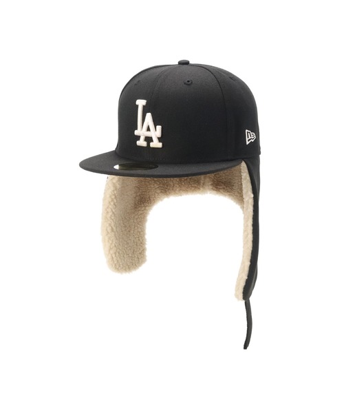 NEW ERA（ニューエラ）の「ニューエラ キャップ  59FIFTY耳付き MLB（キャップ・メンズ・ブラック系/ブラック/ホワイト・7 1/8/7/7 3/8/7 1/4/7 3/4/7 5/8/7 1/2/8/7 7/8）」の9枚目の写真