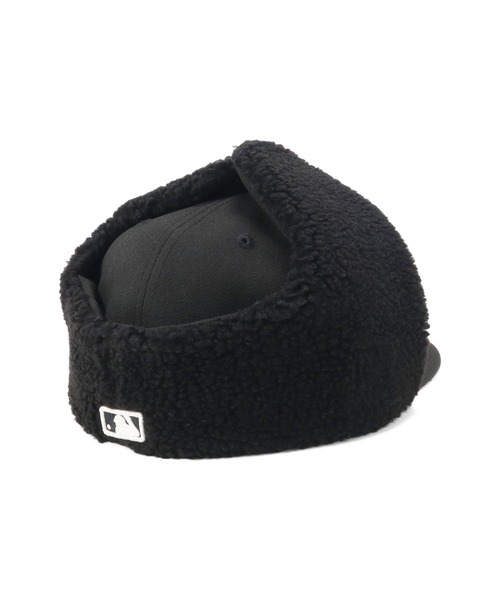 NEW ERA（ニューエラ）の「ニューエラ キャップ  59FIFTY耳付き MLB（キャップ・メンズ・ブラック系/ブラック/ホワイト・7 1/8/7/7 3/8/7 1/4/7 3/4/7 5/8/7 1/2/8/7 7/8）」の13枚目の写真