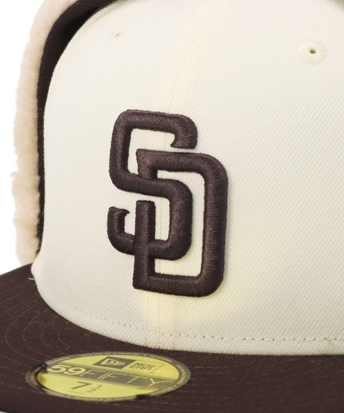 NEW ERA（ニューエラ）の「ニューエラ キャップ  59FIFTY耳付き MLB（キャップ・メンズ・ブラック系/ブラック/ホワイト・7 1/8/7/7 3/8/7 1/4/7 3/4/7 5/8/7 1/2/8/7 7/8）」の22枚目の写真