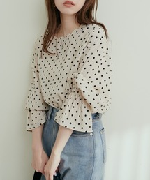 natural couture | 2WAYスカラップブラウス(シャツ/ブラウス)