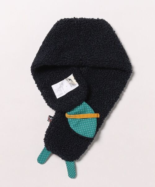 RAGMART（ラグマート）の「ボアマフラー（マフラー・キッズ・ベージュ/ネイビー/アイボリー・M/S）」の4枚目の写真