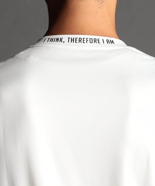 NICOLE CLUB FOR MEN（ニコルクラブフォーメン）の「ロゴ半袖Tシャツ（Tシャツ/カットソー・メンズ・オフホワイト/ブラック/キナリ/オレンジ系・MEDIUM/LARGE/X-LARGE）」の12枚目の写真