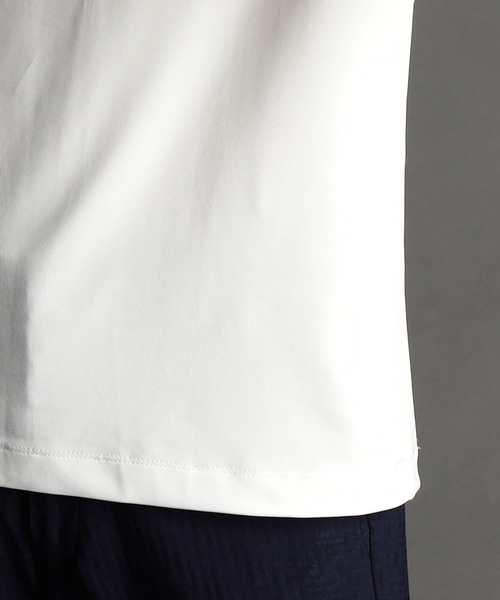 NICOLE CLUB FOR MEN（ニコルクラブフォーメン）の「ロゴ半袖Tシャツ（Tシャツ/カットソー・メンズ・オフホワイト/ブラック/キナリ/オレンジ系・MEDIUM/LARGE/X-LARGE）」の15枚目の写真