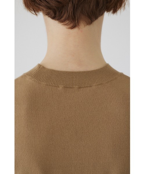 RIM.ARK（リムアーク）の「Shaggy sleeve compact tops シャギースリーブコンパクトトップス（ニット/セーター・レディース・ブラウン/マルチ/ブラック/ベージュ・FREE）」の11枚目の写真