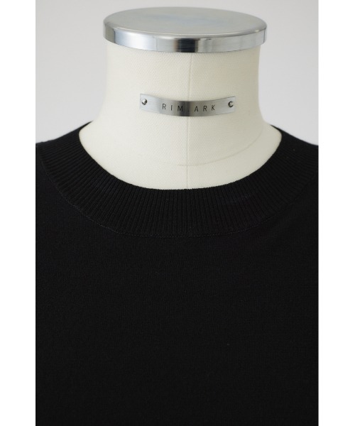 RIM.ARK（リムアーク）の「Shaggy sleeve compact tops シャギースリーブコンパクトトップス（ニット/セーター・レディース・ブラウン/マルチ/ブラック/ベージュ・FREE）」の15枚目の写真