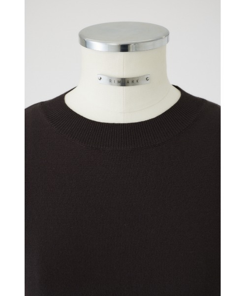 RIM.ARK（リムアーク）の「Shaggy sleeve compact tops シャギースリーブコンパクトトップス（ニット/セーター・レディース・ブラウン/マルチ/ブラック/ベージュ・FREE）」の21枚目の写真