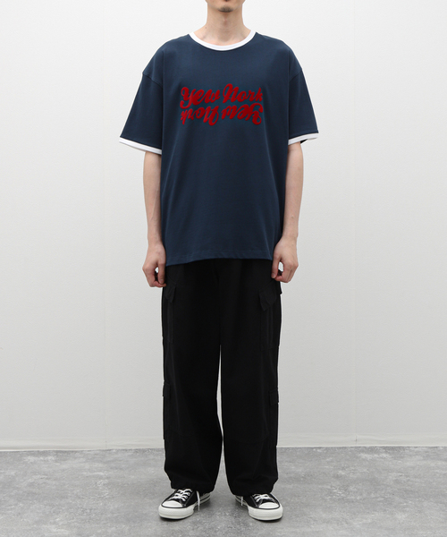 expansion(エクスパンション)の「EXPANSION / エクスパンション YEW ROXBURY T(Tシャツ/カットソー・メンズ・ホワイト/ネイビー・X-LARGE/LARGE)」の6枚目の写真