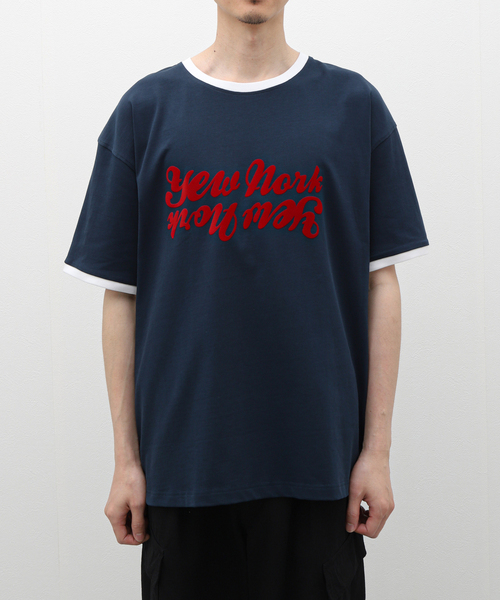expansion(エクスパンション)の「EXPANSION / エクスパンション YEW ROXBURY T(Tシャツ/カットソー・メンズ・ホワイト/ネイビー・X-LARGE/LARGE)」の7枚目の写真
