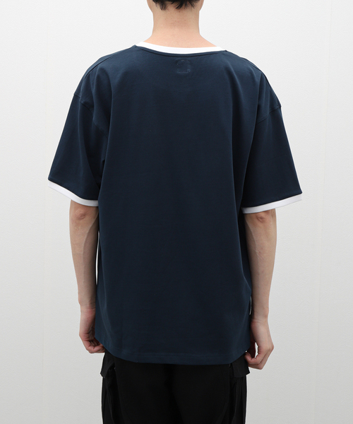 expansion(エクスパンション)の「EXPANSION / エクスパンション YEW ROXBURY T(Tシャツ/カットソー・メンズ・ホワイト/ネイビー・X-LARGE/LARGE)」の9枚目の写真