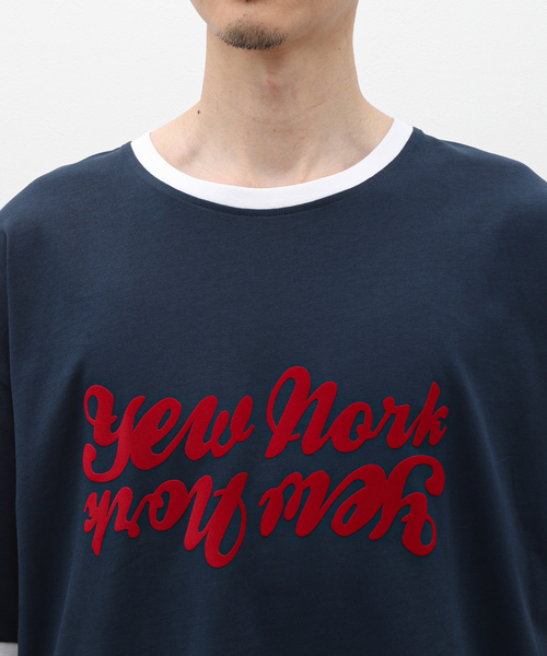expansion(エクスパンション)の「EXPANSION / エクスパンション YEW ROXBURY T(Tシャツ/カットソー・メンズ・ホワイト/ネイビー・X-LARGE/LARGE)」の10枚目の写真