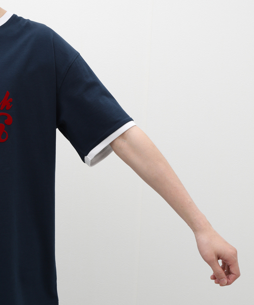 expansion(エクスパンション)の「EXPANSION / エクスパンション YEW ROXBURY T(Tシャツ/カットソー・メンズ・ホワイト/ネイビー・X-LARGE/LARGE)」の12枚目の写真
