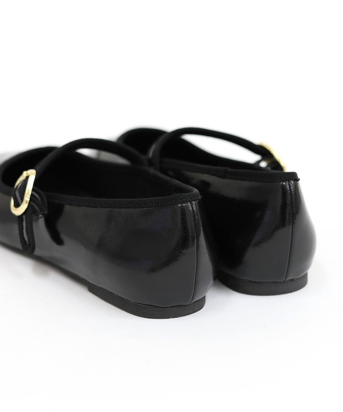 RiiiKa(リーカ)の「【RiiiKa/リーカ】スクエアメリージェーンパンプス(バレエシューズ・レディース・ゴールド/レオパード/ブラック・LL/S/M/L)」の8枚目の写真