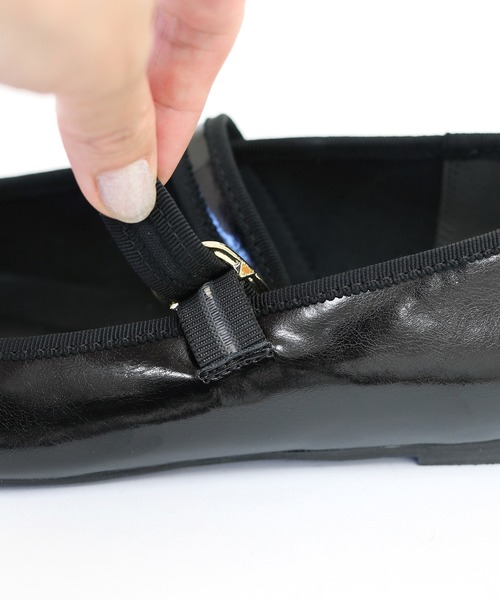 RiiiKa(リーカ)の「【RiiiKa/リーカ】スクエアメリージェーンパンプス(バレエシューズ・レディース・ゴールド/レオパード/ブラック・LL/S/M/L)」の12枚目の写真