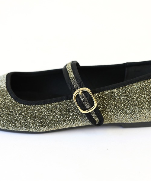 RiiiKa(リーカ)の「【RiiiKa/リーカ】スクエアメリージェーンパンプス(バレエシューズ・レディース・ゴールド/レオパード/ブラック・LL/S/M/L)」の18枚目の写真