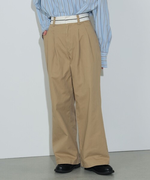 マーベルト チノパンツ（S～M）（スラックス）｜BEAMS HEART（ビームスハート）