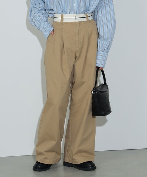 マーベルト チノパンツ（S～M）（スラックス）｜BEAMS HEART（ビームスハート）