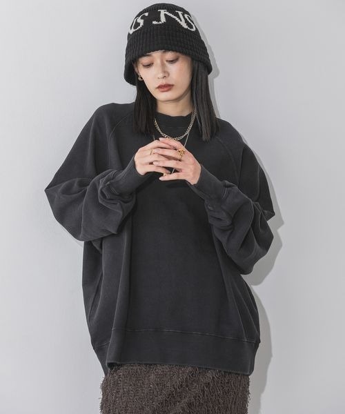 JEANASIS（ジーナシス）の「ジャガードロゴニットバケハ/139296（ハット・レディース・グレー/ブラック/チャコールグレー・FREE）」の19枚目の写真