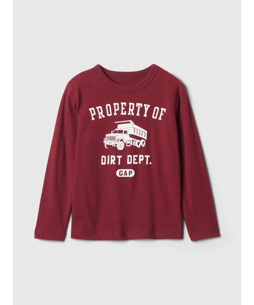 GAP（ギャップ）の「babyGap ブラナン フェイバリット グラフィックTシャツ（Tシャツ/カットソー・キッズ・ブルー/ネイビー/ベージュ/ブルー系その他/ホワイト/レッド/グリーン/アイボリー/ブルー系その他2・100cm/80ｃｍ/90cm/95cm/110cm/105cm）」の9枚目の写真