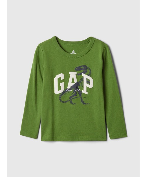 GAP（ギャップ）の「babyGap ブラナン フェイバリット グラフィックTシャツ（Tシャツ/カットソー・キッズ・ブルー/ネイビー/ベージュ/ブルー系その他/ホワイト/レッド/グリーン/アイボリー/ブルー系その他2・100cm/80ｃｍ/90cm/95cm/110cm/105cm）」の4枚目の写真