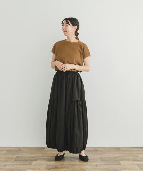 ITEMS URBANRESEARCH(アイテムズ アーバンリサーチ)の「バルーンスカート(スカート・レディース・イエロー系その他/ブラック・FREE)」の15枚目の写真