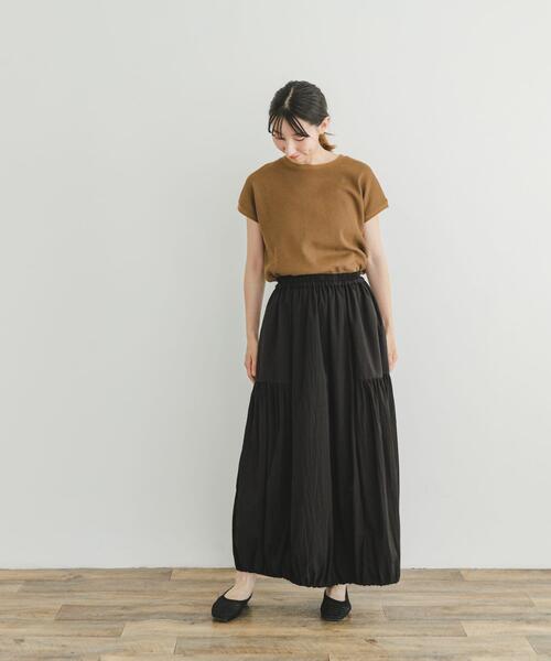 ITEMS URBANRESEARCH(アイテムズ アーバンリサーチ)の「バルーンスカート(スカート・レディース・イエロー系その他/ブラック・FREE)」の16枚目の写真