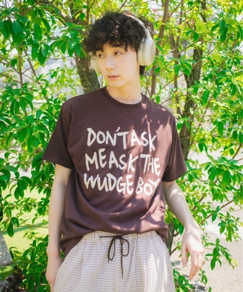 WudgeBoy（ワッジボーイ）の「Tegaki t shirt（Tシャツ/カットソー・レディース・ブラウン/ブラック/ホワイト・LARGE/X-LARGE/MEDIUM）」の19枚目の写真