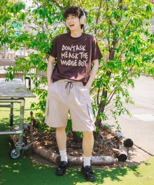 WudgeBoy（ワッジボーイ）の「Tegaki t shirt（Tシャツ/カットソー・レディース・ブラウン/ブラック/ホワイト・LARGE/X-LARGE/MEDIUM）」の21枚目の写真