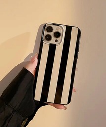 NOLITA LABORATORY(ノリータラボラトリー)の【 NOLITA / ノリータ 】モダニズム ストライプ アイフォンカバー アイフォンケース iPhone 17 / 17pro / 16 / 16pro / 16proMax / 16plus  / 7 / 8 / SE2 / SE3 / 11 / 12 / 13 / 14 / 15 / mini(スマホケース/カバー)