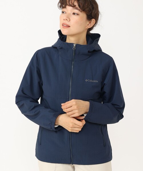 Columbia(コロンビア)の「撥水 UVカット Columbia/ウィメンズ ヴィザボナパスII ジャケット/コロンビア(ナイロンジャケット・レディース・ネイビー/ブラウン/グレー/ブラック/グリーン/ベージュ/セージグリーン/グレー系その他/ダークブラウン・XL/M/L/S)」の9枚目の写真