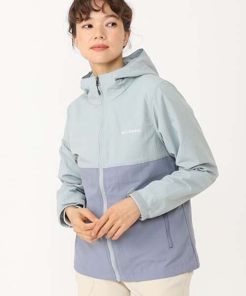 Columbia(コロンビア)の「撥水 UVカット Columbia/ウィメンズ ヴィザボナパスII ジャケット/コロンビア(ナイロンジャケット・レディース・ネイビー/ブラウン/グレー/ブラック/グリーン/ベージュ/セージグリーン/グレー系その他/ダークブラウン・XL/M/L/S)」の3枚目の写真