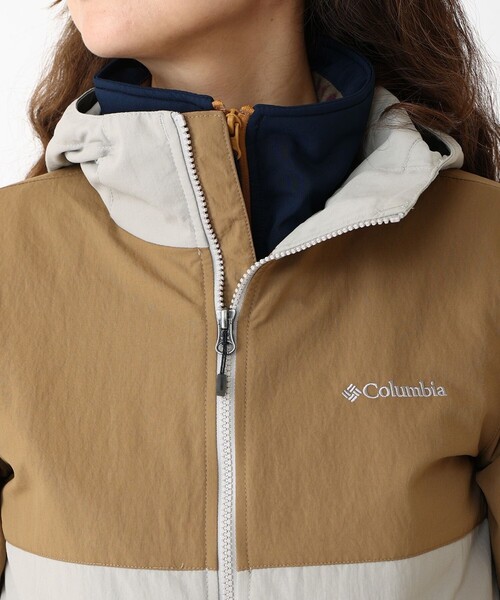 Columbia(コロンビア)の「撥水 UVカット Columbia/ウィメンズ ヴィザボナパスII ジャケット/コロンビア(ナイロンジャケット・レディース・ネイビー/ブラウン/グレー/ブラック/グリーン/ベージュ/セージグリーン/グレー系その他/ダークブラウン・XL/M/L/S)」の22枚目の写真