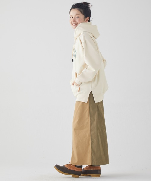KRIFF MAYER Lady's Collection(クリフメイヤーレディースコレクション)の「裏起毛ゆるパーカー(ラビット)(パーカー・レディース・ナチュラル/カラフル/チャコール/ピンク/カーキ/グレー・MEDIUM/LARGE)」の7枚目の写真