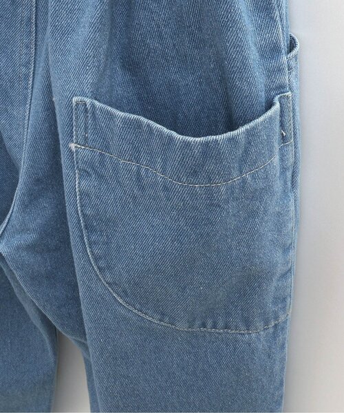 p.premier(ピードットプルミエ)の「ゆるシルエットのワイドタックパンツ(その他パンツ・キッズ・ブルー/ブラック/カーキ・90/100/110/120/80/130/140)」の12枚目の写真