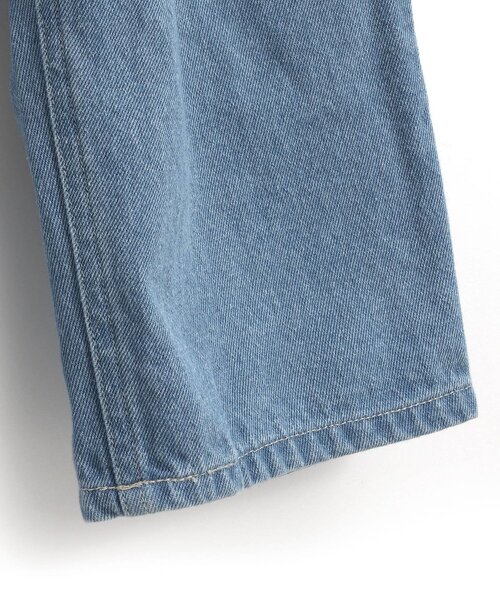 p.premier(ピードットプルミエ)の「ゆるシルエットのワイドタックパンツ(その他パンツ・キッズ・ブルー/ブラック/カーキ・90/100/110/120/80/130/140)」の13枚目の写真