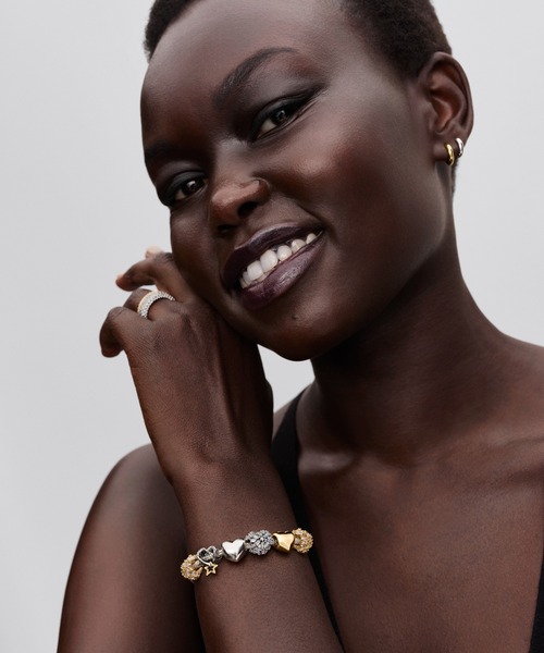 Be Love エングレイバブル ハート シルバー チャーム（チャーム