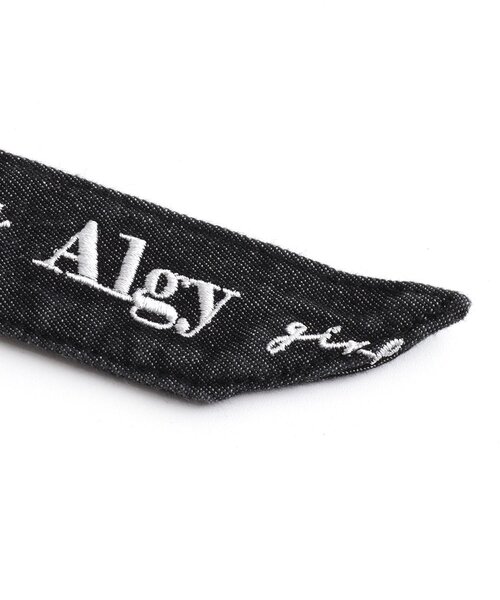 algy（アルジー）の「ロゴベルトジャケットジャンスカ（ジャンパースカート・キッズ・ブラック/チェック・XX-SMALL/X-SMALL/SMALL/MEDIUM）」の8枚目の写真
