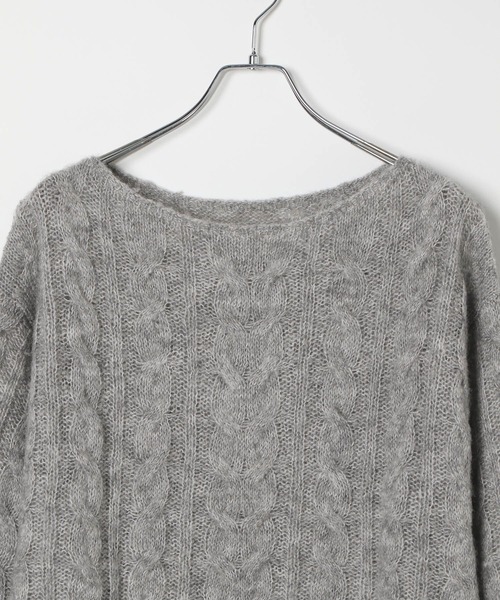 セール】オフショルチュニックニット 145156(ニット/セーター セール】オフショルチュニックニット 145156(ニット/セーター