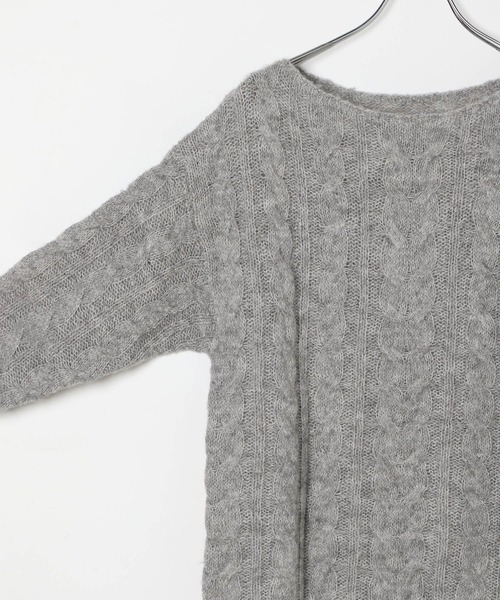 Heather（ヘザー）の「オフショルチュニックニット 145156（ニット