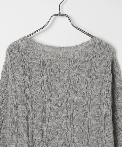 セール】オフショルチュニックニット 145156（ニット/セーター