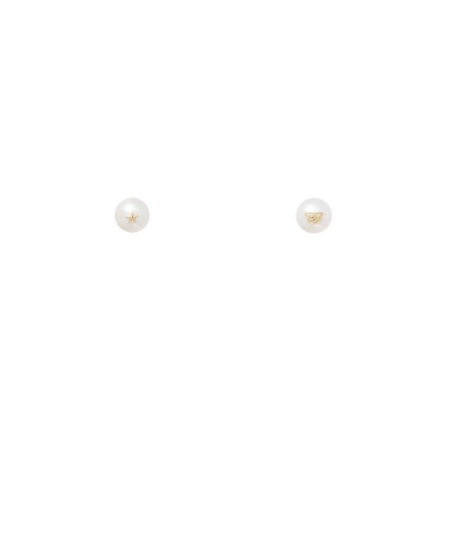 BAPY LOGO PEARL EAR STUDS(ピアス(両耳用))|BAPY BY A BATHING APE(ベイピーバイアベイシングエイプ)