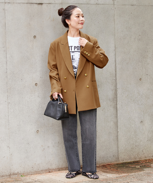 B.C STOCK（ベーセーストック）の「Wブレストボクシー4Bブレザー