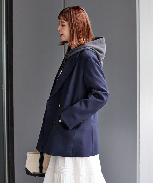 B.C STOCK（ベーセーストック）の「Wブレストボクシー4Bブレザー