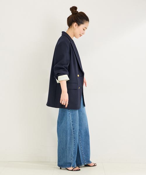 B.C STOCK（ベーセーストック）の「Wブレストボクシー4Bブレザー