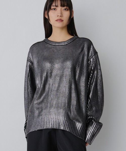 たか セール】 【WEB限定】クルーネックニット （ニット・セーター）｜J