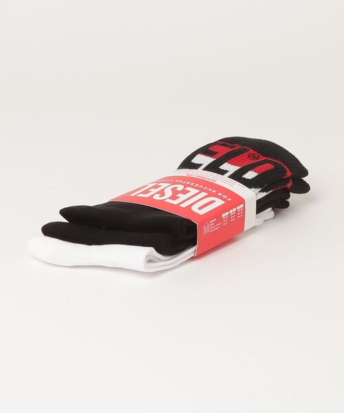 DIESEL(ディーゼル)の「メンズ ソックス 3枚パック(ソックス/靴下・メンズ・その他2/その他/その他3/その他4/その他5・SMALL/LARGE/MEDIUM)」の7枚目の写真