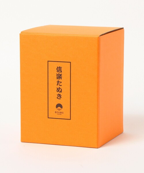 BEAMS JAPAN（ビームス　ジャパン）の「【別注】信楽焼 たぬき 手裏剣（インテリア雑貨・レディース・ネイビー・ONE SIZE）」の2枚目の写真