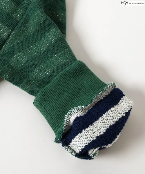 F.O.KIDS（エフオーキッズ）の「【ピンクパンサー】サガラワッペントレーナー（スウェット・キッズ・キナリ/オレンジ/グリーン・80/90/100/110/120/130/140）」の8枚目の写真